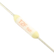 5pcs Axial Lead Thermal Fuse T2F Cutoff 102C 102 Degree Celsius 250V 2A / 125V 3A / 50V DC 4A in sto