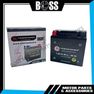 [YOSHIPOWER] 12N9L-BS SEALED Motorcycle Battery Bateri Motor MODENAS Jaguh