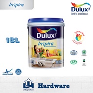 18L ICI Dulux Inspire Interior Smooth Sheen Matt Finish Wall Paint (Cat Dinding Dalaman Matt)