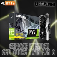 ZOTAC GAMING NVIDIA GeForce RTX 2060 TWIN FAN 6GB GDDR6 TWIN FAN ZT-T20600Q-10M Graphic Card