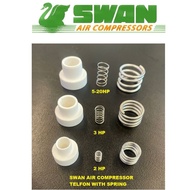 [ORIGINAL]Swan Air Compressor Check Valve Telfon 2hp-20hp Swan Air Compressor spare parts