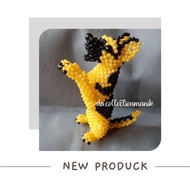 Miniature 3D Doberman Dog Doll Beads