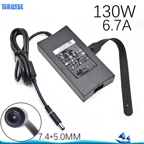 AC Adapter 19.5V 6.7A 130W Laptop Charger For Dell Inspiron 15 5576 5577 7557 7559 7566 7567 17R N71