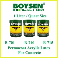 ♨ ⚽︎ ☜ BOYSEN PERMACOAT FLAT LATEX | SEMI-GLOSS LATEX | GLOSS LATEX WHITE LITER PINTURA PANG PADER