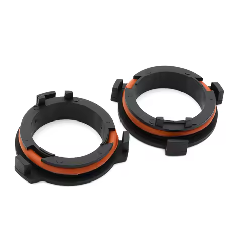 2Pcs H7 LED HID Headlight Bulb Retainer Clip Base Holder Headlamp Socket Adapter for Opel Astra G 19