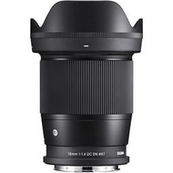 ☆晴光★ SIGMA 16mm F1.4 廣角鏡頭 公司貨 大光圈 SONY E接環 台中實體店 APSC