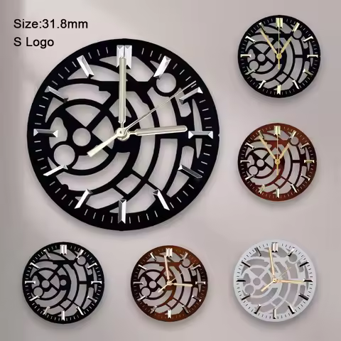 New NH70 Dial S Logo Hollow Out 31.8mm Dial Suitable For NH70 NH72 Movement High Quality Watch Acces