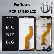 For Tecno POP 2F B1G  LCD Display With Touch Panel Screen Digitizer Glass  Assembly Replacement Part