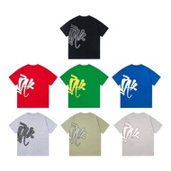 Syna World American Street Wear central cee Short Sleeve Classic Letter logo Print Loose Casual T-Sh