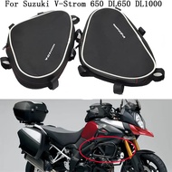 Motorcycle Frame Crash Bar Waterproof Bag Repair Positioning Tool Bags For Suzuki V-Strom DL650 DL10