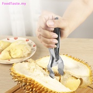 FoodTaste   1Pc Durian Opener Manual Durian Peel Breaking Tool for Restaurant Grocery Party Stainless Steel Fruit Durian Shelling Open Tool   MY