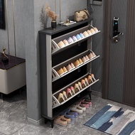 Shoe Cabinet Light Luxury Shoe Rack Cabinet Shoe Storage Box Household Entrance Door Large Capacity Tall Slim Shoe Rack Cabinet