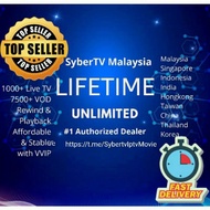 SyberTv lifetime for android, tv box and pc now in promo