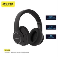 awei A200BL Wireless Stereo Headphone Foldable Bluetooth Noise Cancellation Sound Surround Sound Hea