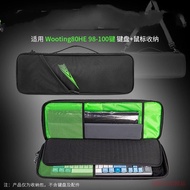 for Wooting80HE Keyboard Storage bag 98-100 keyboard bag portable storage box