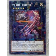 Thẻ bài Yu-Gi-Oh! Tiếng Anh chính hãng: K9-00 "Hound" (DBJH-AE036)