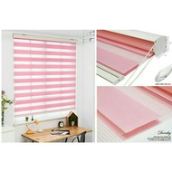 [HIGH QUALITY] Zebra Blinds Bidai Zebra Window Blinds Curtain Blind Zebra Blind Ready Stock