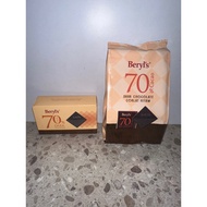 Beryls 70% and 99% dark chocolate