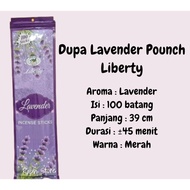 Liberty Pounch Lavender Incense 100 Sticks