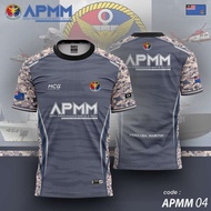 Malaysia APMM TSHIRT 3D print AGENSI PENGUATAKASAAN MARITIM MALAYSIA high-quality unisex shirts suit