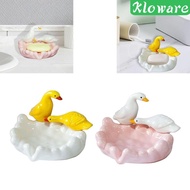 [Kloware] Soap Dish Portable Soap Saver Case for Bathtub Sink