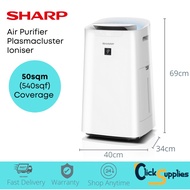 SHARP Humidifier Air Purifier with Ioniser and HEPA &amp; Deodorisation Filter Efficient Area 50sqm (540sqf)