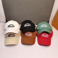 Korean Cap Emis Spring Autumn Versatile Adjustable Baseball Cap EMIS Embroidery