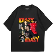 Premium Tshirt Krazy Brazy vintagekaos band Unisex Music T-shirt