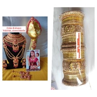MERAH Indian gold jhoda Necklace Bracelet Necklace