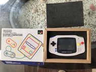 土城可面交GBA 盒裝掌上型電玩限定版主機超級任天堂魔改版 Game Boy Advance限定超任SFC主機9成5新