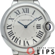 卡地亞 Ballon Bleu de Cartier 腕錶 36毫米，Ballon Bleu de Cartier 40毫米 W69011Z4，附原廠盒，不鏽鋼材質，男士腕錶，銀色，拋光處理，成色極佳