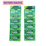 23A/27A Alkaline Battery 12V
