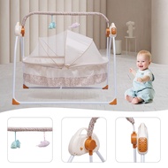 4 IN 1 Multifunction Baby Wooden Cradle Crib for Baby Shaker Bed rocking crib with Storage Cabinet