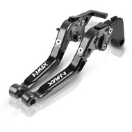 ก้านคลัตช์เบรกขยายพับได้สำหรับยามาฮ่า NMAX 155 NMAX V3 V2 V1 2015-2023รถจักรยานยนต์ CNC ปรับได้