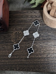 Van Cleef & Arpels outlet vca黑色四葉草手鍊