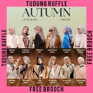 TUDUNG RUFFLE AUTUMN IN MY HEART