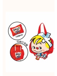 全新 出前一丁 清仔  多用途 袋 環保袋 可摺合 可套在行李箱上