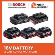 Bosch 18v battery Professional Li-Ion Lithium-Ion Battery GBA18V 2.0Ah GBA18V 4.0Ah GBA18V 5.0Ah GBA