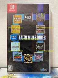 《今日快閃價》（中古二手）日版 Switch NS遊戲 80年代 名作街機遊戲集大成！TAITO MILESTONES 遊戲合集 日英文版  （包含 10 款 80年代 TAITO 名作街機遊戲）
