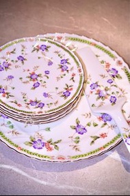 EXCEED BON VIOLET BY KEITO JAPAN 日本製造， KEITO 花柄 デザー