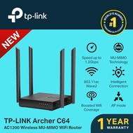 TP-Link Archer C64 AC1200 Wireless MU-MIMO WiFi Router