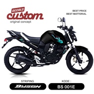 stiker transparan motor yamaha byson api striping transparan byson 150 decal uv trasparan byson