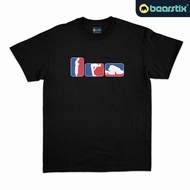BEARSTIX - NBA Prayers T-shirt - Streetwear T-shirt - Eid Clothes - NBA Logo T-shirt