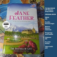 ORIGINAL Novel JANE FEATHER The Bachelor List Historical Romance Indonesian Preloved CondiGood
