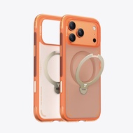 TORRAS เคสกันกระแทก Ostand Spin Air Series for iP 17 Pro / 17 Pro Max - Shadow Black ขาตั้งหมุนได้ 3