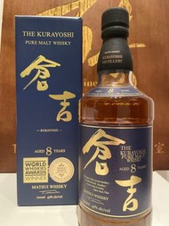 倉吉8年日本威士忌Kurayoshi aged 8 years Japanese Whisky