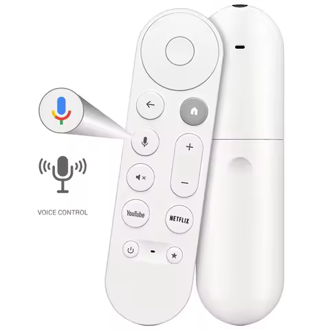 Voice Replacement for Google Chromecast Remote，for Google TV Remote Control & Google TV Streamer