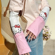 handsock arm sleeve Sanrio Genuine Ice Sleeve Sunscreen Sleeve Ultraviolet Ice Silk Arm Guard Arm Sl