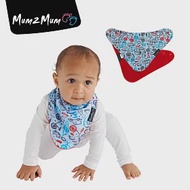 【Mum 2 Mum】雙面時尚造型口水巾圍兜-男孩/紅男孩/紅
