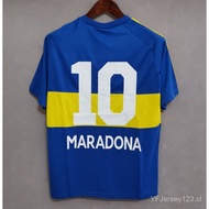 1981-1982 Boca Juniors Custom Retro Soccer Shirt MARADONA